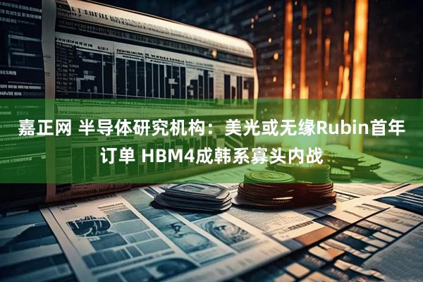 嘉正网 半导体研究机构：美光或无缘Rubin首年订单 HBM4成韩系寡头内战